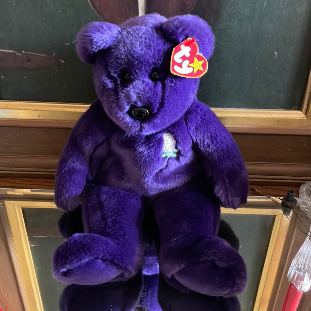 Large Plush Princess Diana Beanie Baby